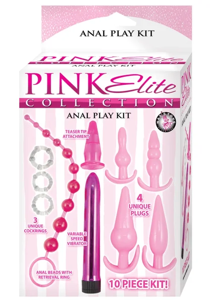 Pink Elite Collection Anal Play Kit