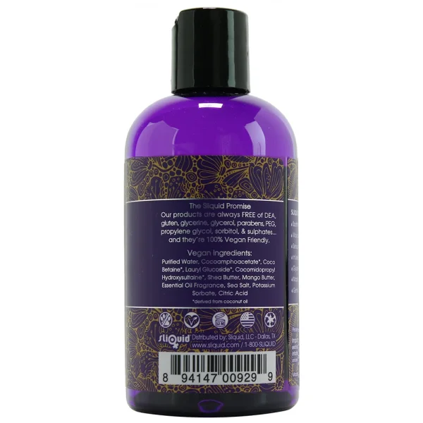 Sliquid Soak Luxurious Gentle Bubble Bath Coconut Papaya 8.5 fl oz