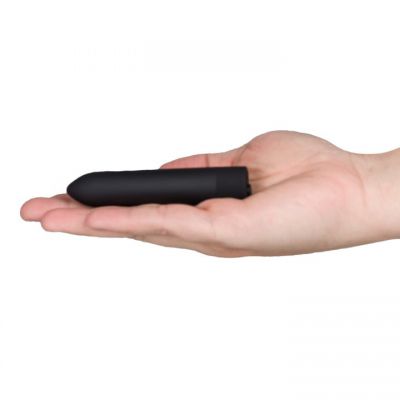 Bondara Clit Rider Black 10 Function Rechargeable Bullet Vibe