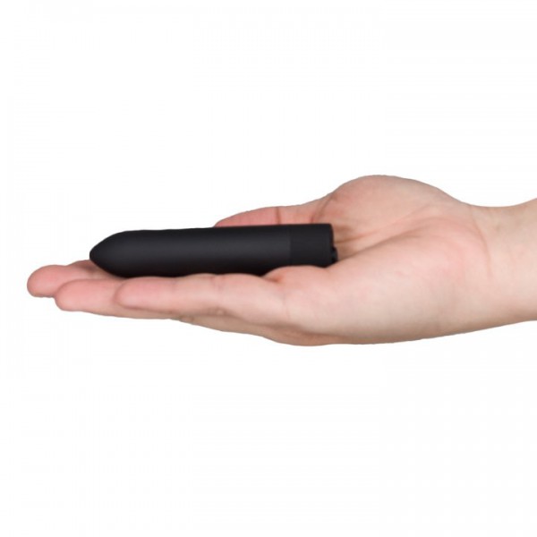 Bondara Clit-Rider Black 10 Function Rechargeable Bullet Vibe