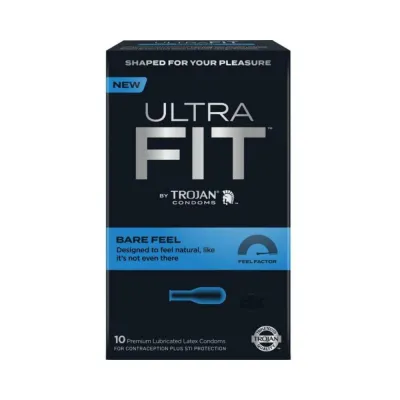 Trojan Ultrafit Bare Feel 10 Ct