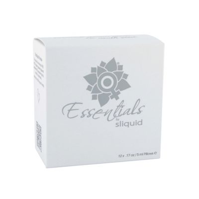 Sliquid Essentials Lube Cube 12 Sachets Sample Pack 60ml