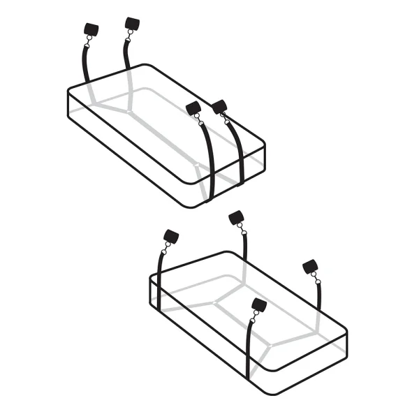 Fetish Fantasy Limited Edition Wraparound Mattress Restrain