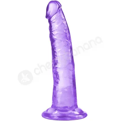 B Yours Plus Lust N Thrust Ultrasoft Realistic Purple Dildo