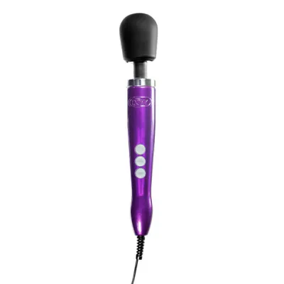Doxy Die Cast Metallic Purple Mains Powered Massager Wand