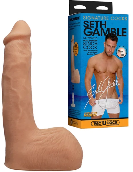 Signature Cocks Seth Gamble 8" Cock