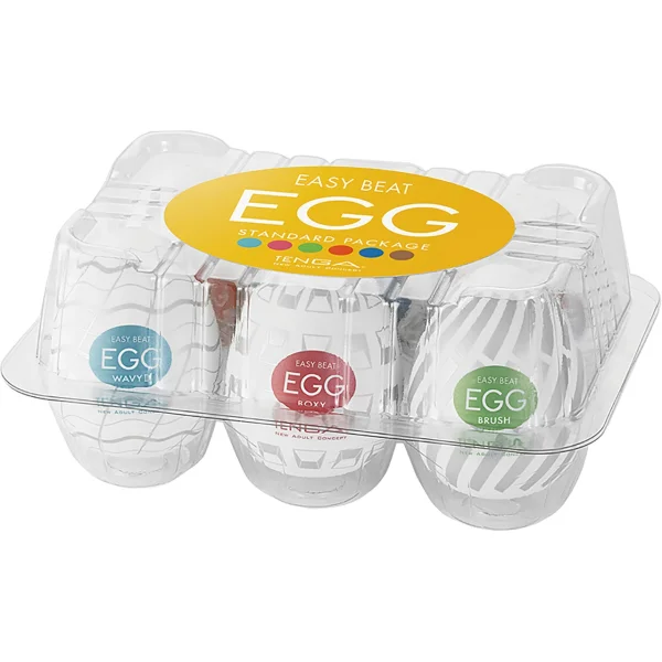 Tenga Egg Variety Pack Penis Masturbator Sleeves