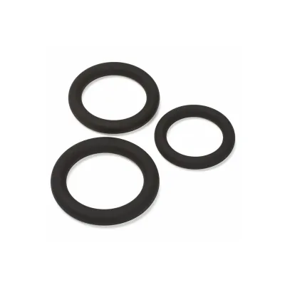 Pro Sensual Silicone Cock Ring 3 Pack