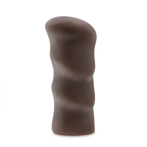 Hot Chocolate Nicole's Rear Black Anal Masturbator by Blush Novelties — image 5 of 8
