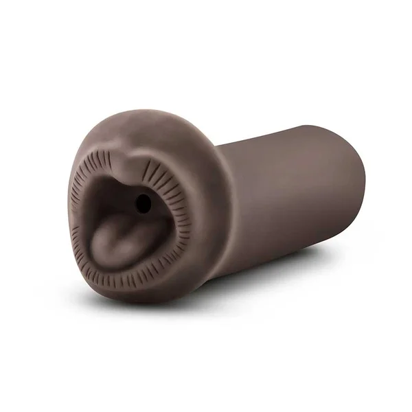 Hot Chocolate Naughty Nicole Black Oral Masturbator by Blush Novelties — image 2 of 6