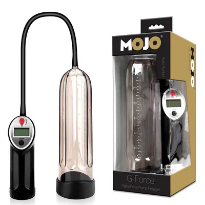 Mojo G Force 9 5 Inch Digital Electric Penis Pump with Remote Controller