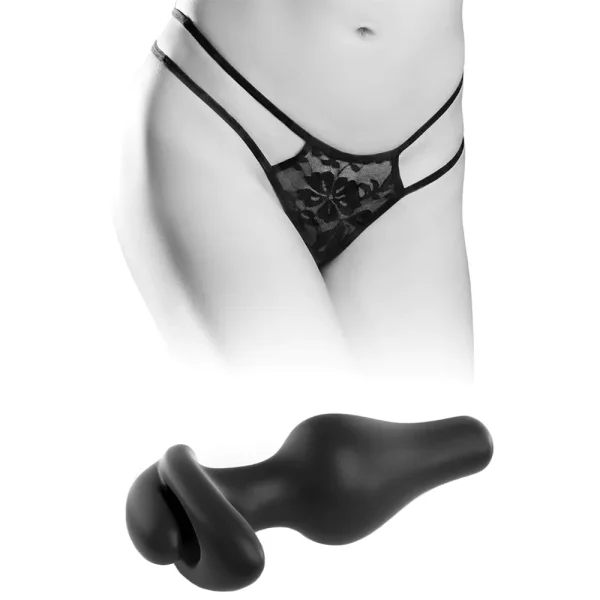Pipedream Products Hookup Panties Crotchless Pleasure Pearls