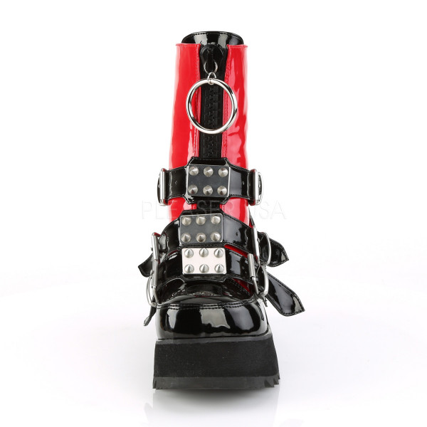 3 1/2 inches PF Mid-Calf Boot w/ 3 Buckle Straps, Front Zip — image 2 of 8