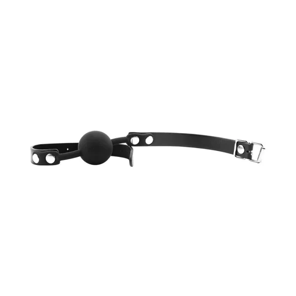 Ouch Silicone Ball Gag Black O/S — image 5 of 11