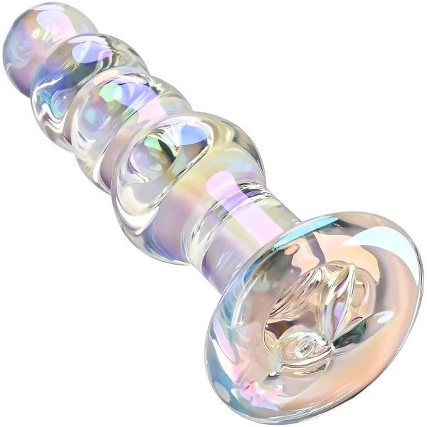 Playboy Jewels Beads Glass Butt Plug