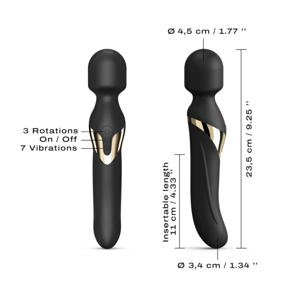 Dorcel Dual Orgasms Gold Wand Massager — image 12 of 14