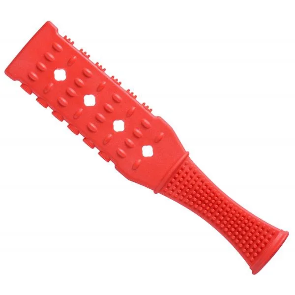 Paddle Me Textured Silicone Paddle Red