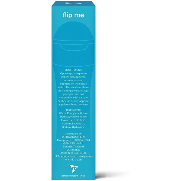 K-Y Tingling Sensorial Personal Lubricant - Water-Based Lube | 1.69oz | Sexual Lubricants — image 5 of 6