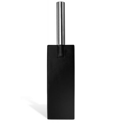 OUCH Leather Paddle With Metal Handle