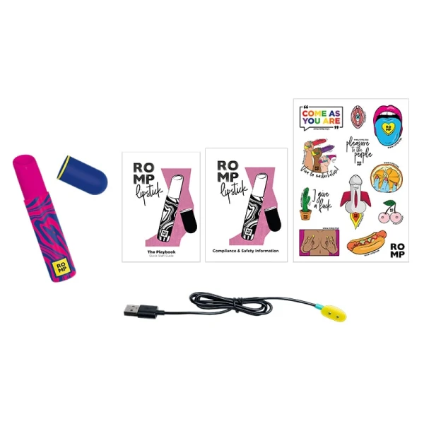 Romp - Lipstick - Pleasure Air Suction Toy — image 5 of 5