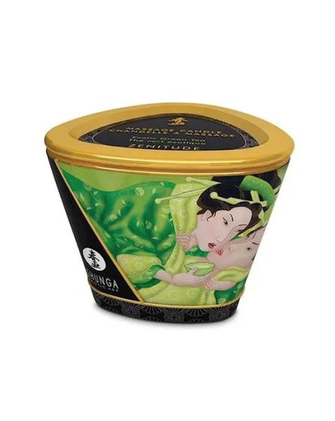Shunga Massage Candle 170 Ml - Green — image 2 of 4