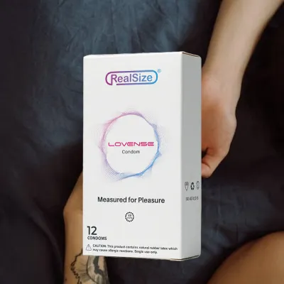 Lovense RealSize Condoms 12 Pack
