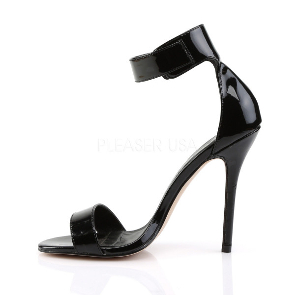 5 inches Heel, Closed Back Sandal W/ Buckled Ankle Strap — image 7 of 8