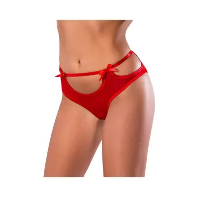 Women s Lingerie Magic Silk Holidaze Cheeky Boy Short Red S m