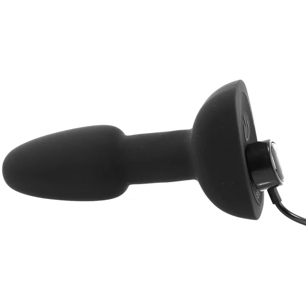b-Vibe Rimming Plug Petite - Waterproof Remote Control Vibrating Anal Toy - Black