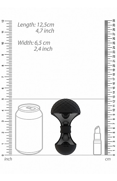 Enoki - Bendable Massager - Black