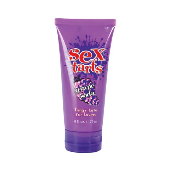 Sex Tarts Grape Soda Flavored Lubricant 6 Fl Oz.