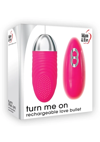 Adam and Eve's Turn Me on Rechargeable Love Bullet