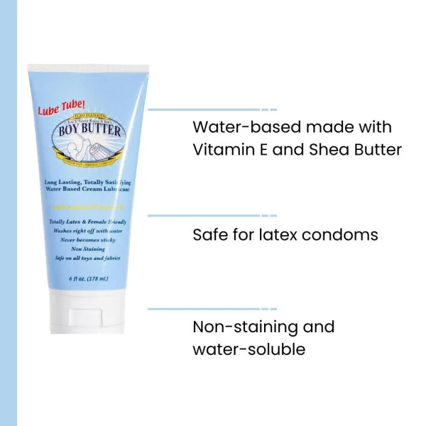 Boy Butter H2O EZ-Pump - Water-Based Lube | 2oz