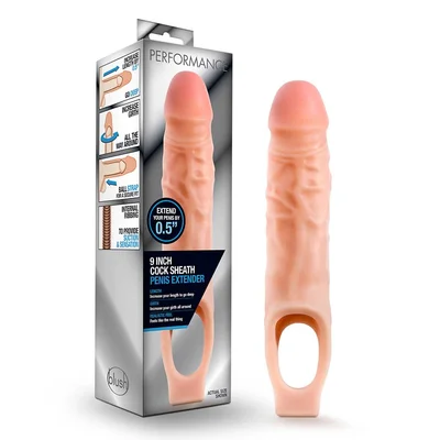 9 Inch Performance Penis Sleeve by Blush Novelties