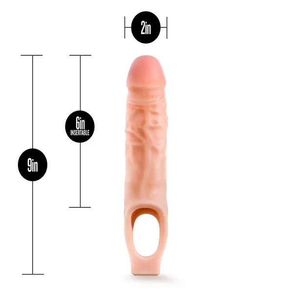 9 Inch Performance Penis Sleeve by Blush Novelties — image 3 of 3