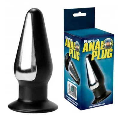 Classic Zeus Electro Stim Anal Plug Large Electrosex Butt Plug