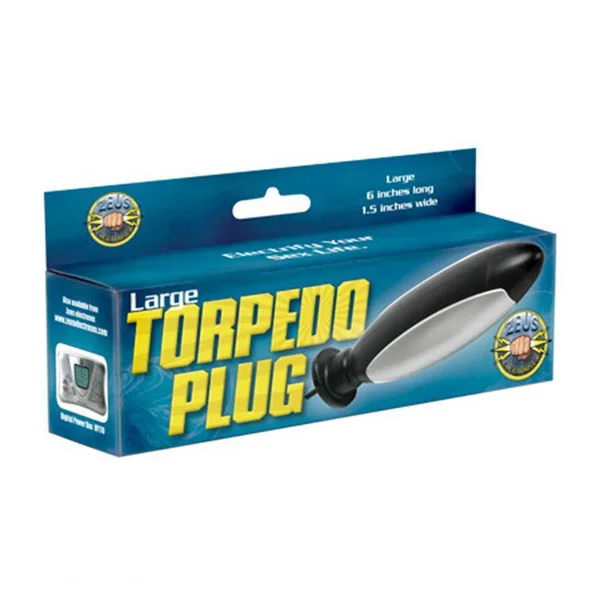 Zeus Electro-Stim Large Anal Torpedo Plug for Elextrosex — image 3 of 3