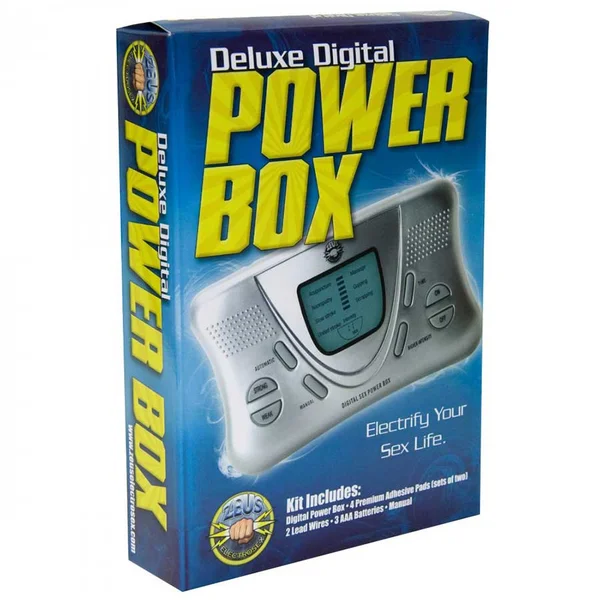 Zeus Electrosex Deluxe Digital Power Box for Electro-Stim — image 2 of 3
