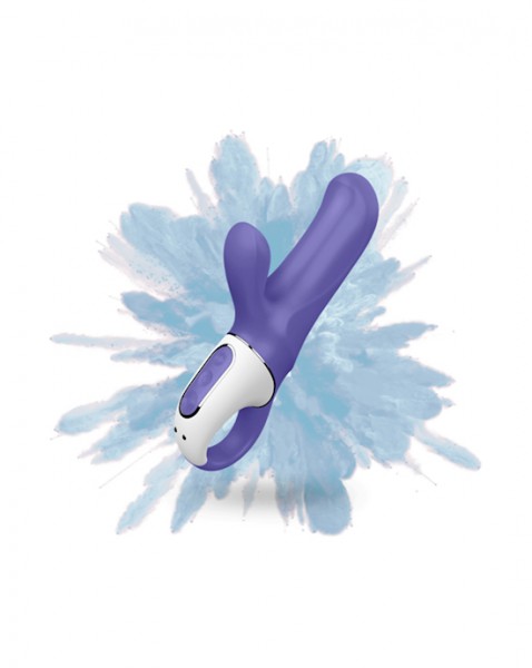 Satisfyer Vibes Magic Bunny 7.4" Silicone Rabbit Vibrator