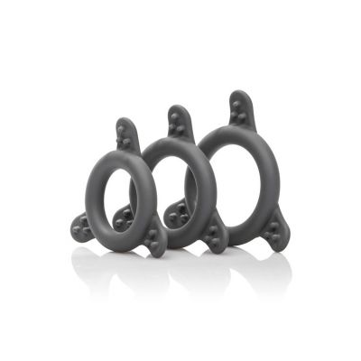 California Exotic 3 Piece Silicone Cock Ring Set