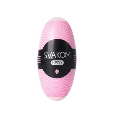 Svakom Hedy Reuseable Egg Style Male Masturbator Pink