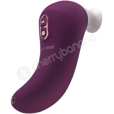 Bodywand Vibro Kiss Purple Clit Stimulator With Suction Vibration