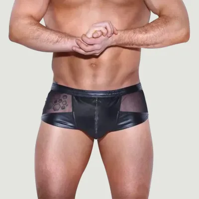 Noir Men Shorts Tulle
