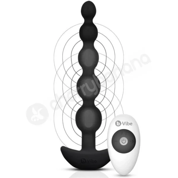 B-Vibe Cinco Vibrating Remote Controlled Anal Beads