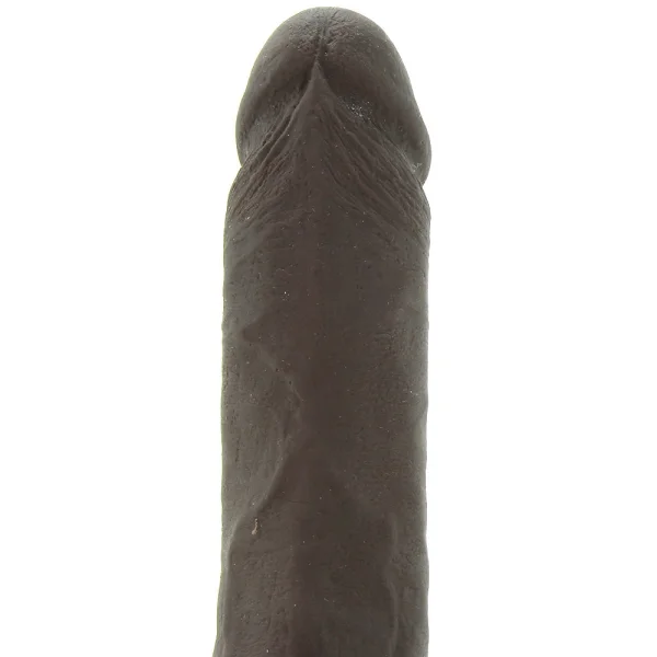 Doc Johnson The Realistic Cock UR3 8" - Vac-U-Lock Compatible Suction Cup - Chocolate