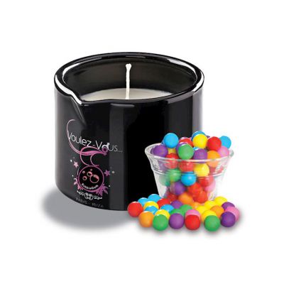 Voulez vous Massage Candle Bubblegum