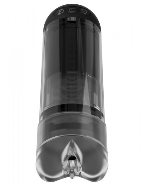 Penis Enlarging Extender Pump with Sucking and Vibrating Pussy!