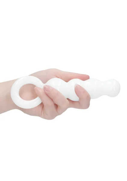 Spectrum Nubby Textured Glass Dildo