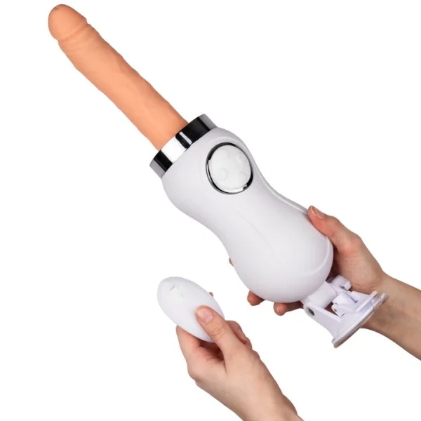 Bondara Hot Sex White 10 Function Warming Remote Sex Machine — image 5 of 5