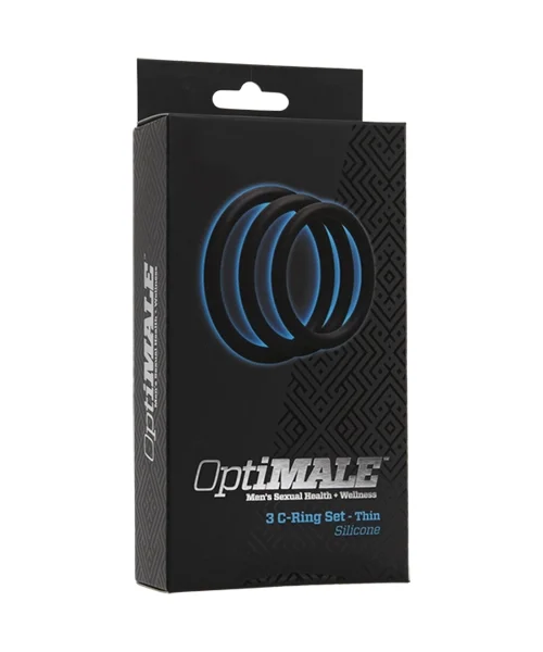 OptiMALE: C-Ring Kit THIN BLACK